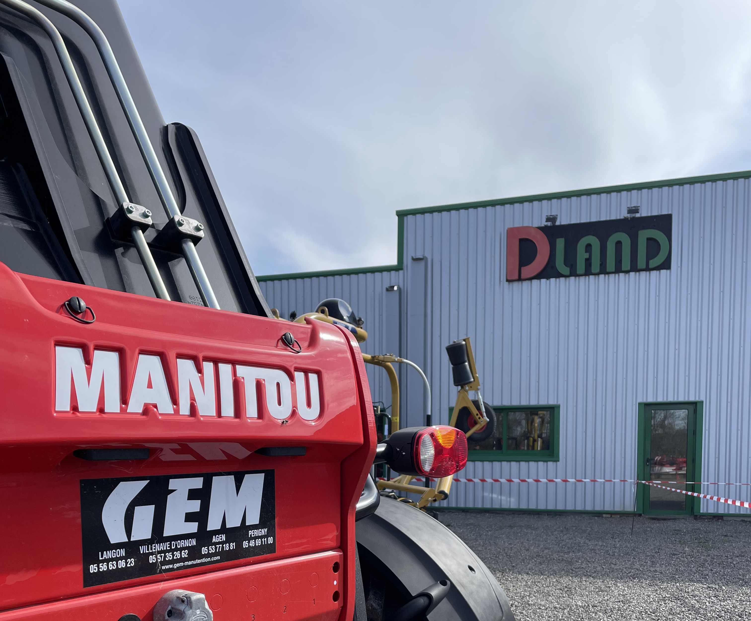 Machines Manitou chez Dland