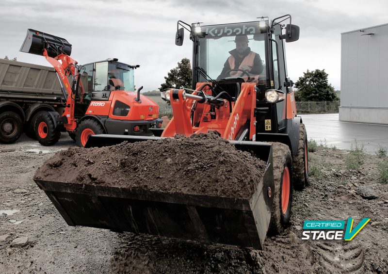 nouvelle chargeuse sur pneus Kubota