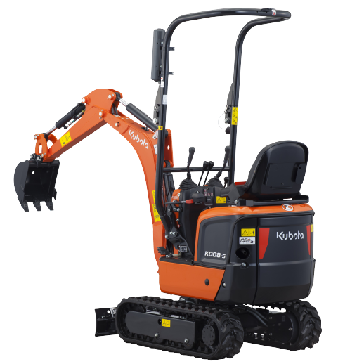 Kubota dévoile 3 mini-pelles entre 5 et 6 t encore plus robustes !