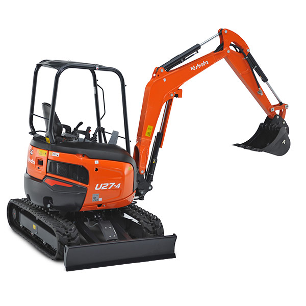 mini pelle Kubota U27-4