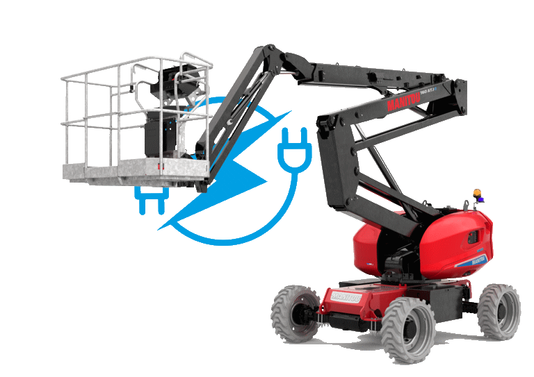 Nacelle articulée tout-terrain Manitou 160 ATJ E