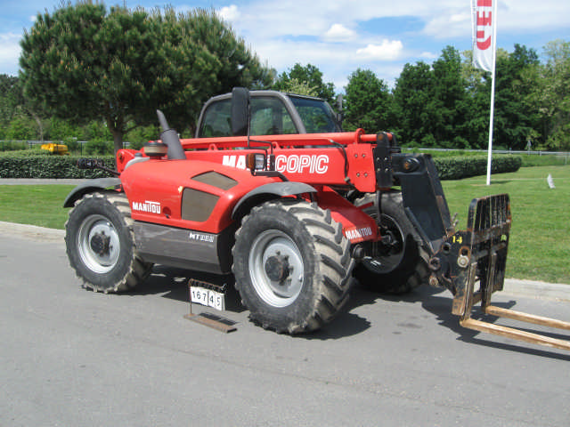 Chariot téléscopique MANITOU MT932 d'occasion