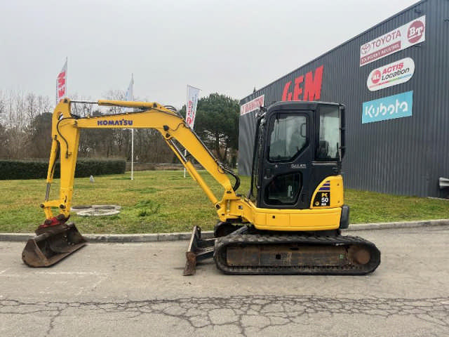 Mini-pelle KOMATSU PC50MR-2 d'occasion