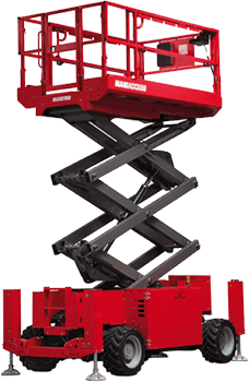 Nacelles ciseaux diesel