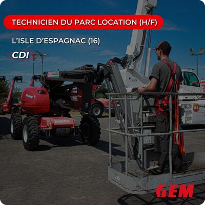 technicien parc location