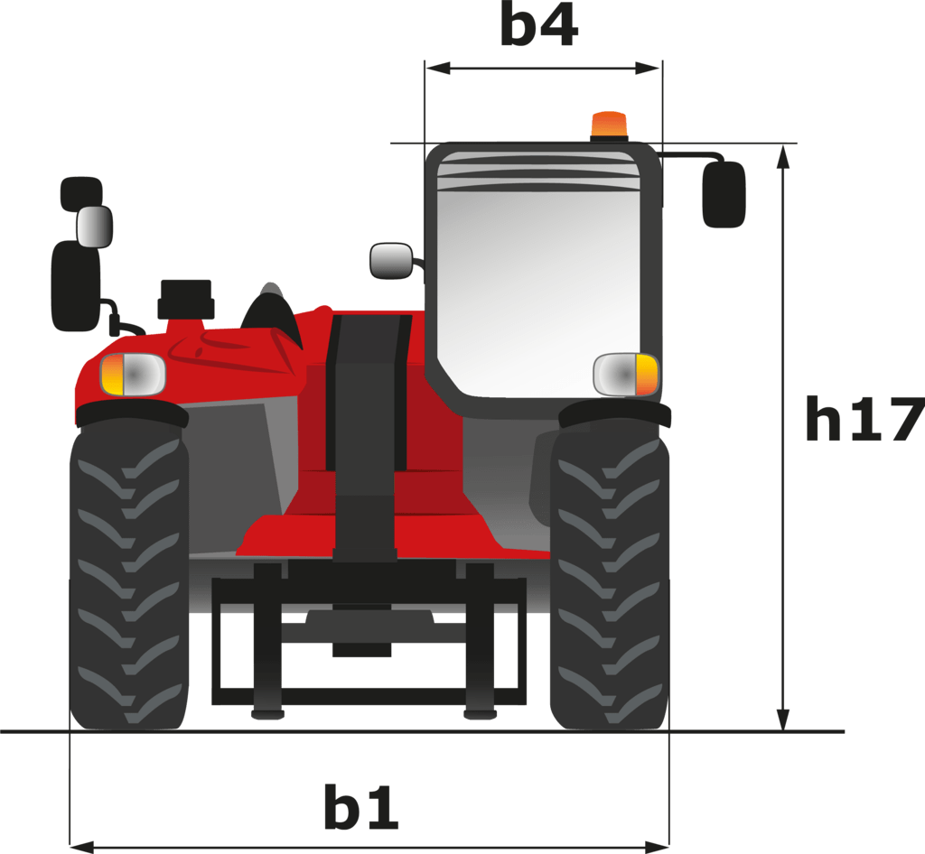 Schéma encombrement AV/AR