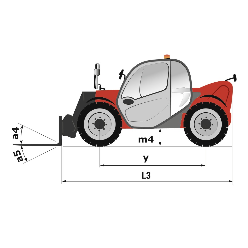 Schéma encombrement vue de côté