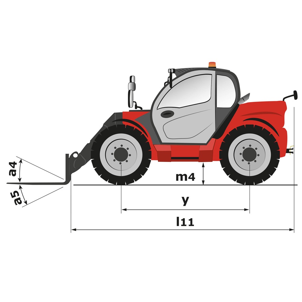 Schéma encombrement vue de côté