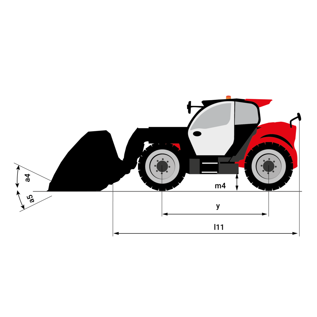 Schéma encombrement vue de côté
