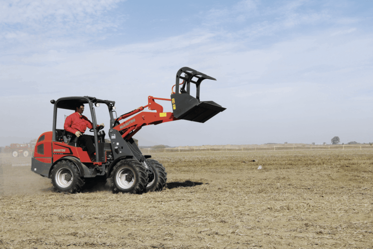 application articulated loader mla 4 50 h manitou