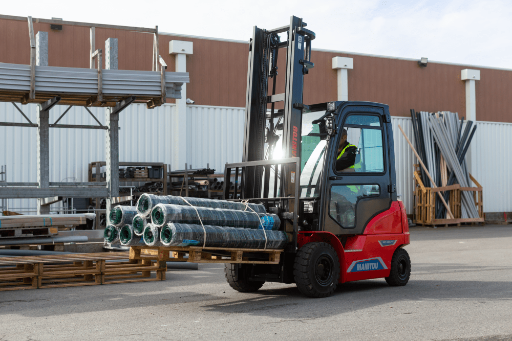 La gamme électrique Manitou : nacelles, chariots, télescopiques
