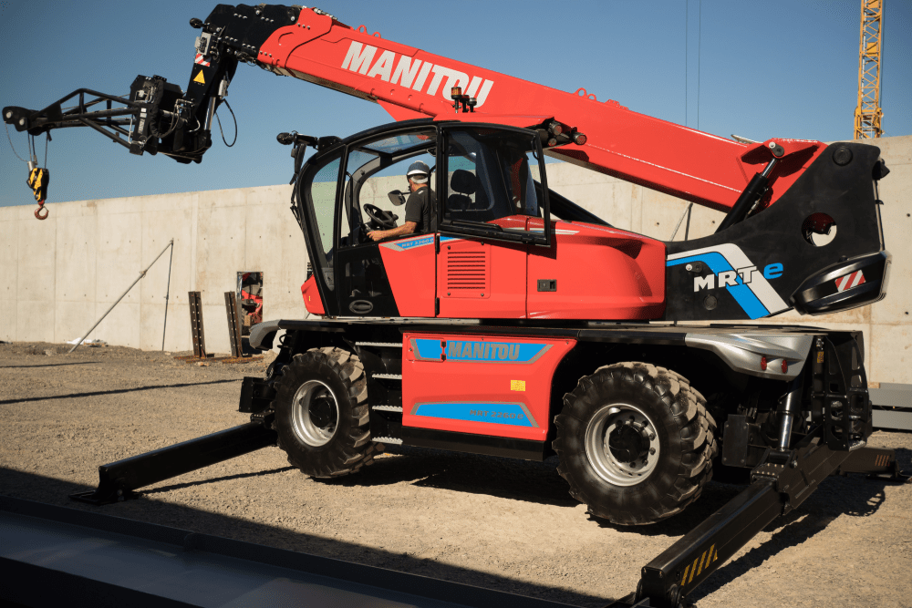 Chariot télescopique rotatif électrique Manitou MRT 2660e