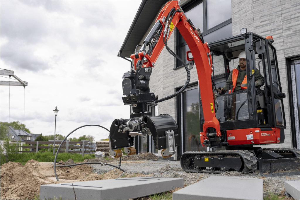 Nouvelles mini pelle Kubota KX016-5 et KX019-5